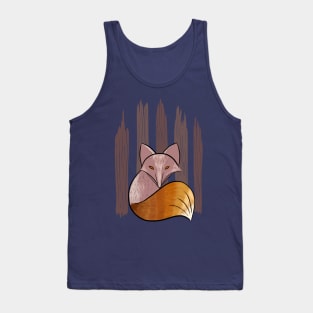 Foxy in the woods Tank Top